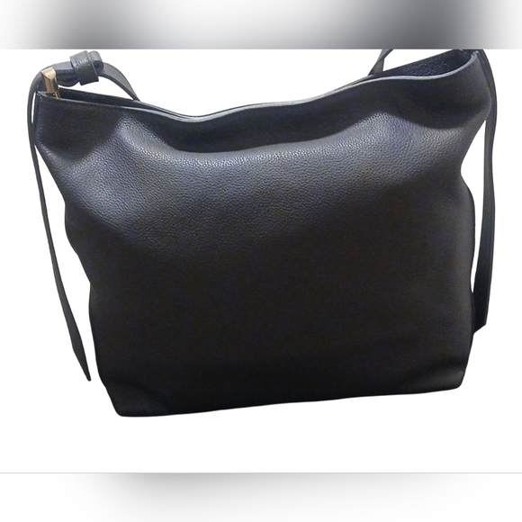 Paolina -NWT  Gray Colored Natural Leather Tote Bag W/ 1 Large Zippered Pocket & - Picture 2 of 14